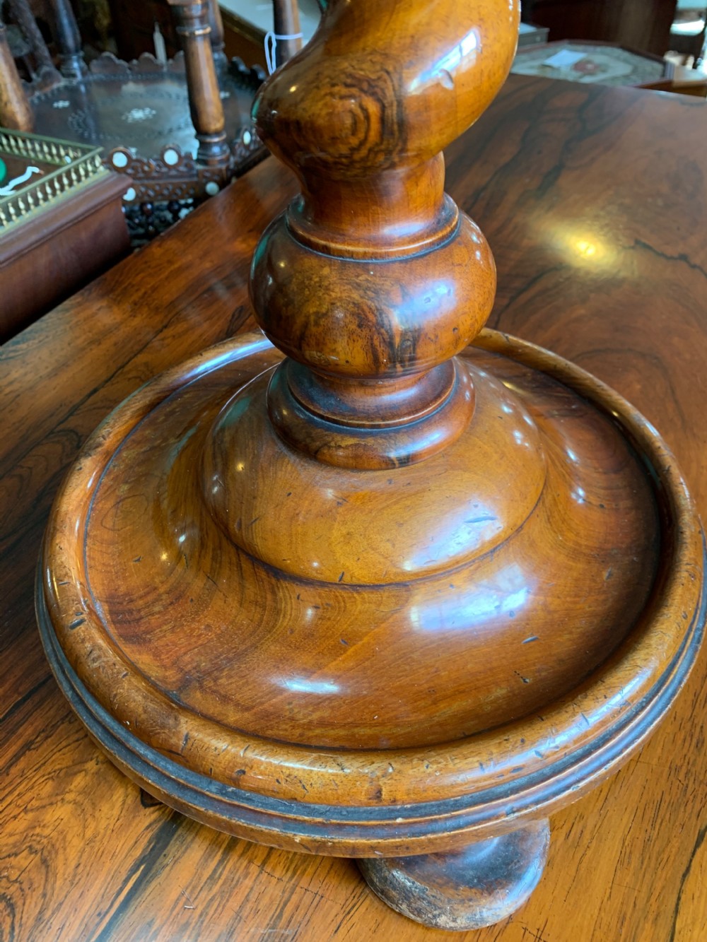 Nineteenth century barleytwist stand View II