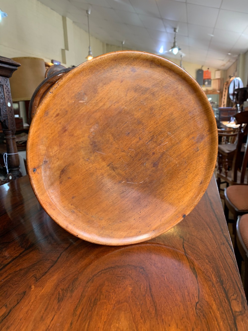 Nineteenth century barleytwist stand View III