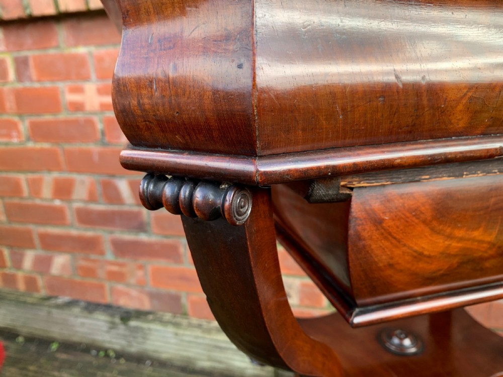 Nineteenth century Mahogany work table View II