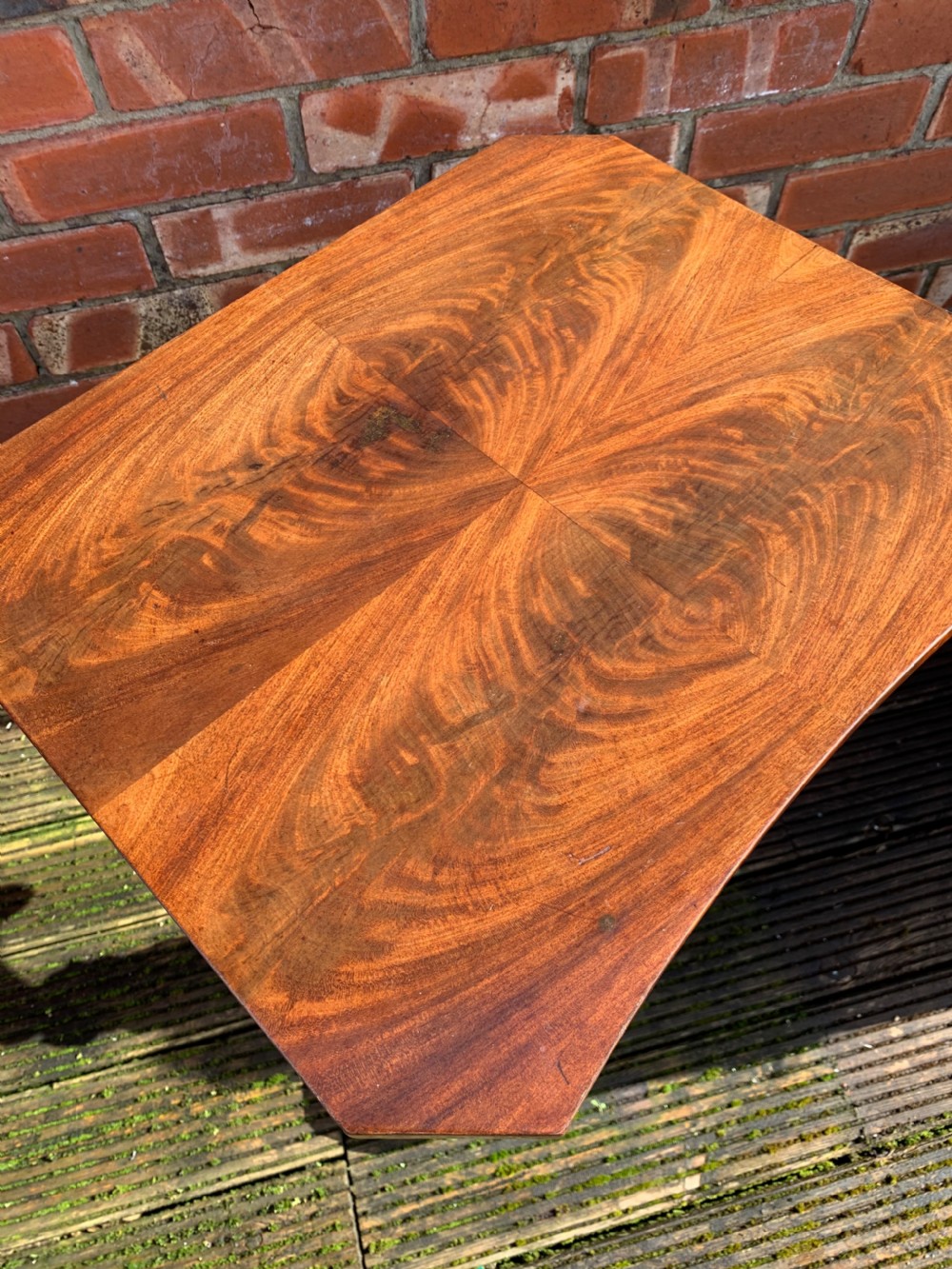 Nineteenth century Mahogany work table View V