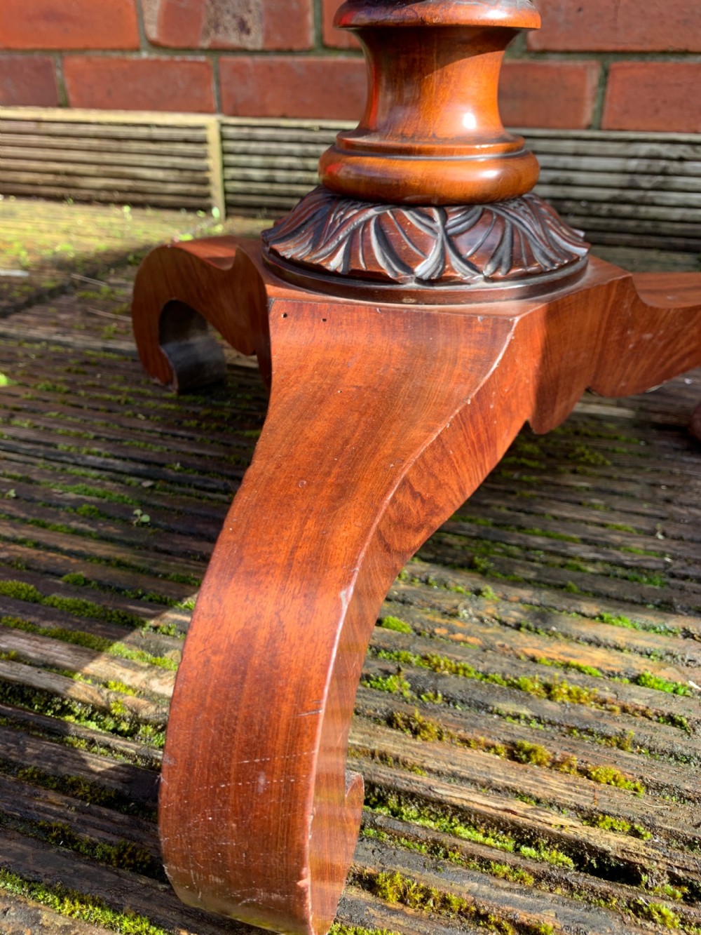 Nineteenth century Mahogany work table View IX