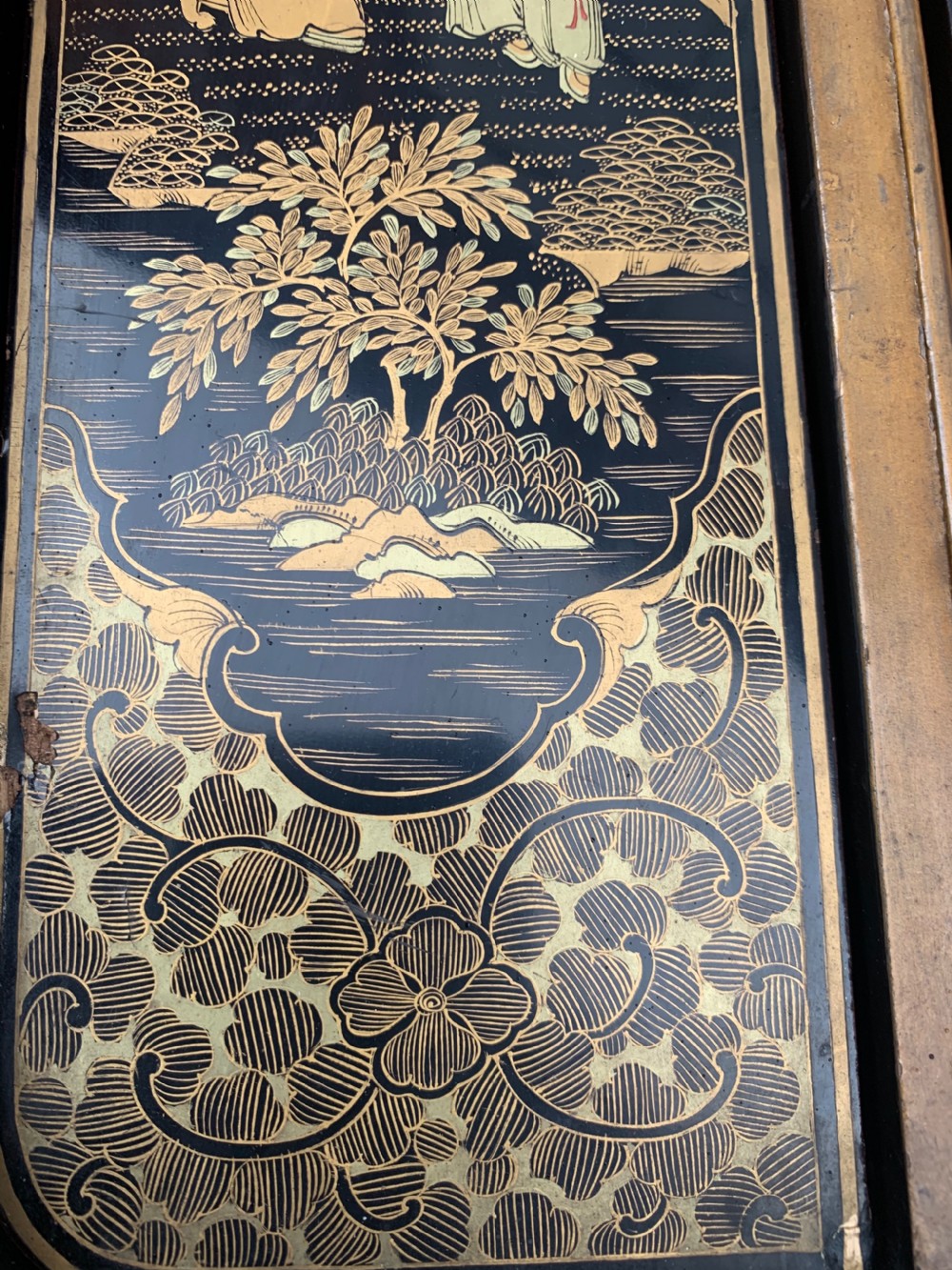 Chinese export work table.  View IV
