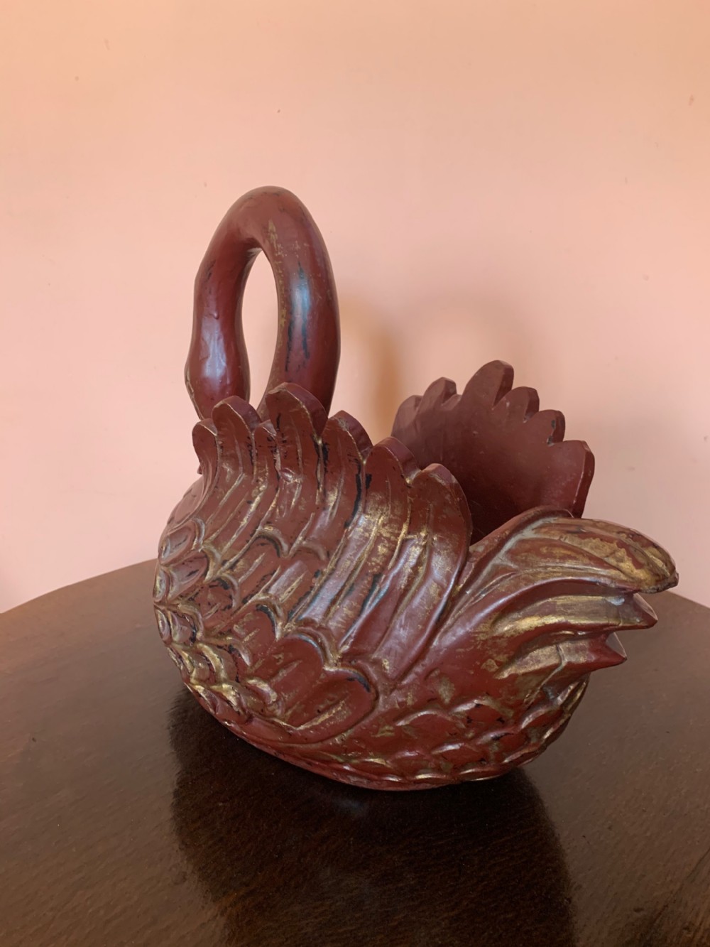 Eastern carved swan View II