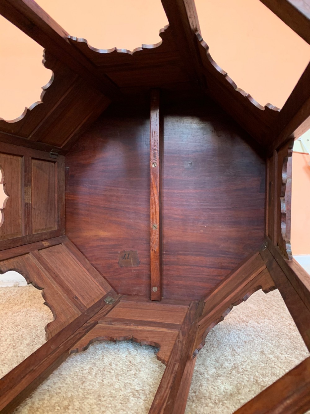 Antique Hoshiarpur table  View VII