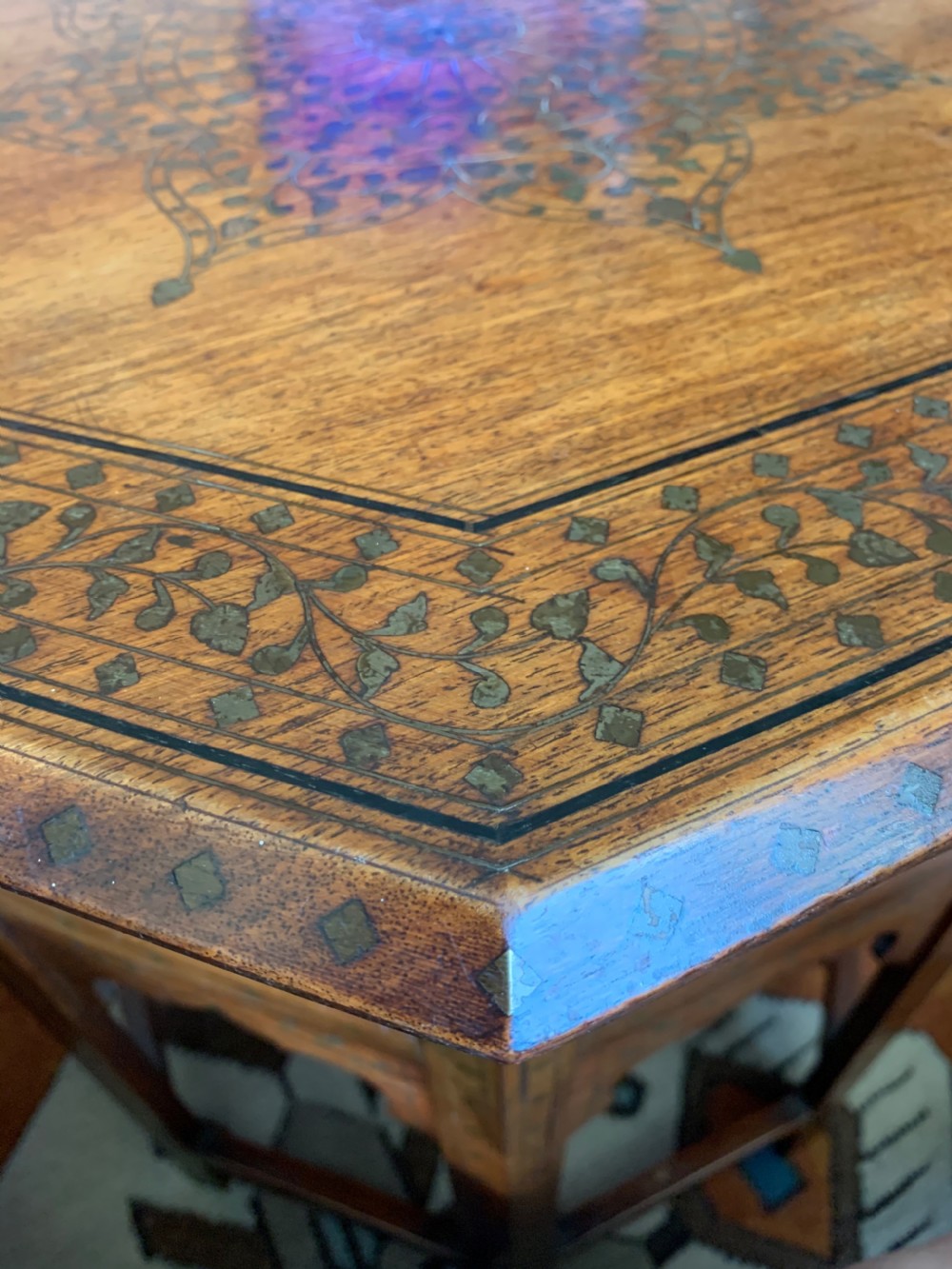 Antique Hoshiarpur table  View VIII