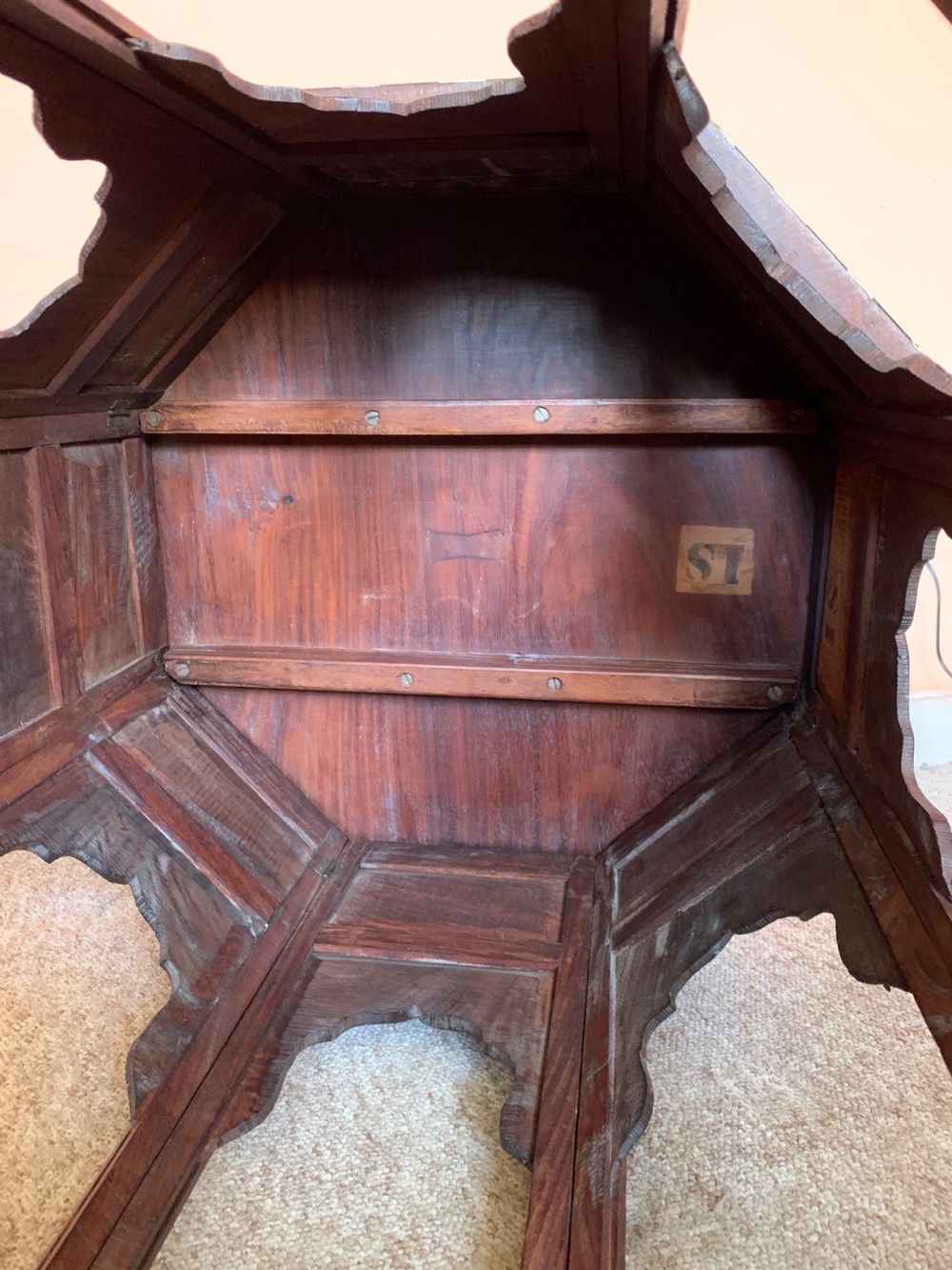 Antique inlaid Hoshiarpur table  View VII
