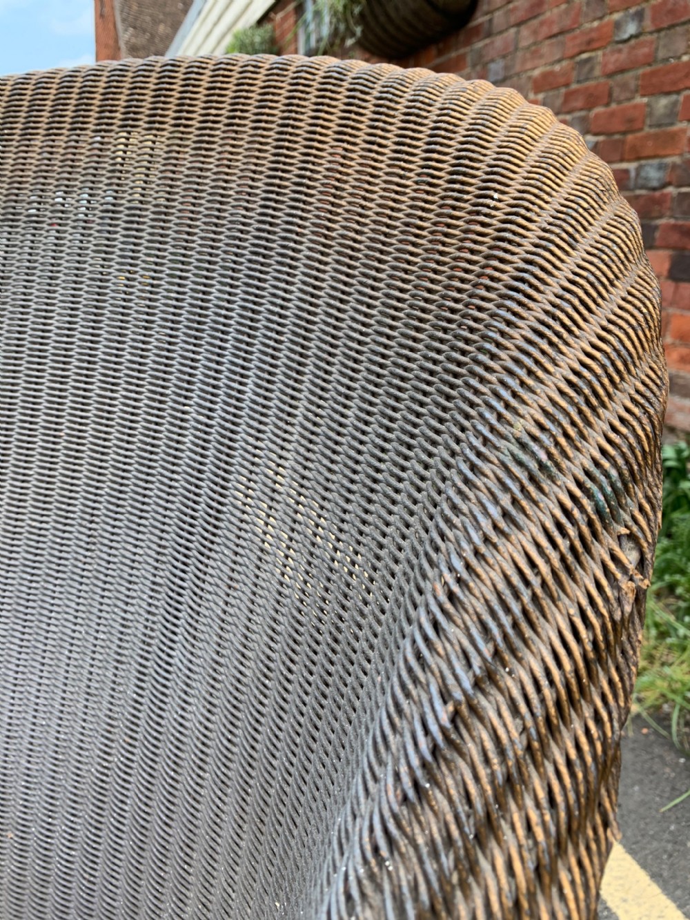 1930’s Lloyd loom armchair in original condition  View III
