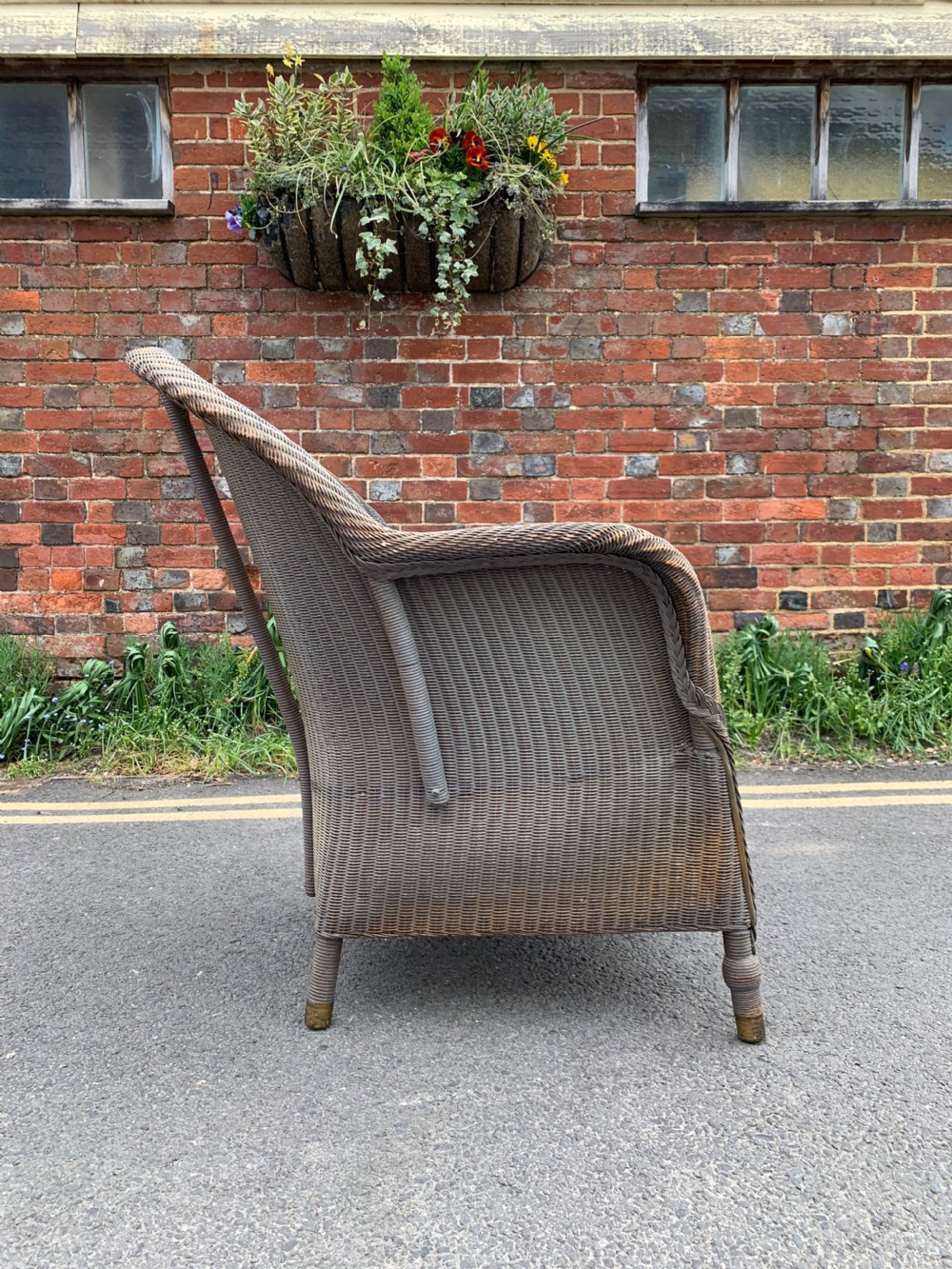 1930’s Lloyd loom armchair in original condition  View IV