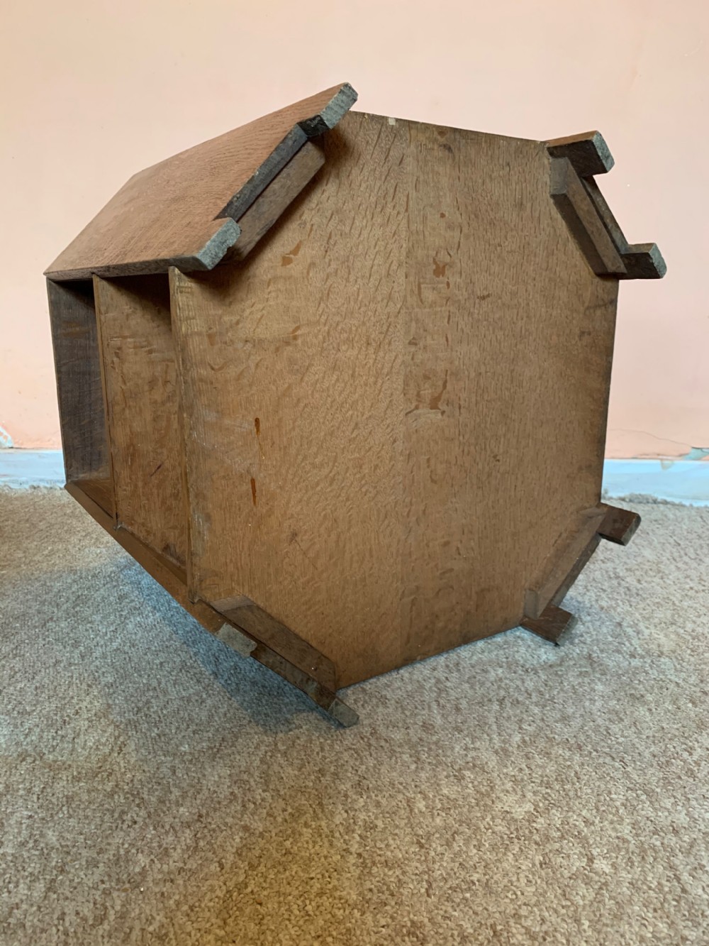1930’s oak book table View V