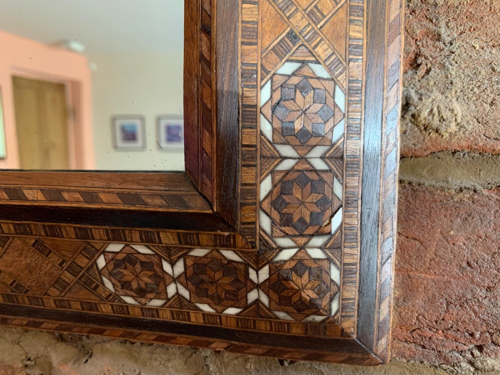 Moorish inlaid mirror View III
