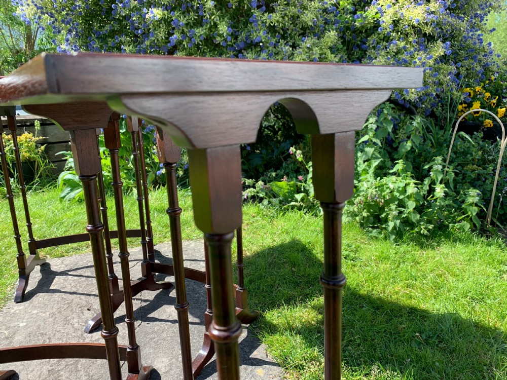 Nest of four tables  View V