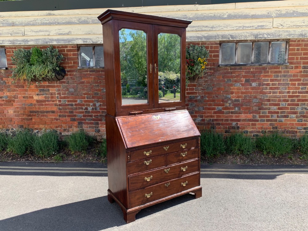 Eighteenth century bureau bookcase 