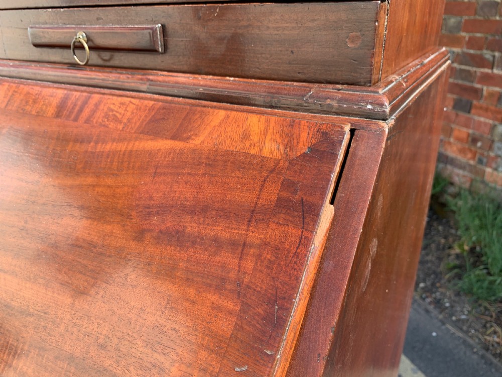 Eighteenth century bureau bookcase  View XII