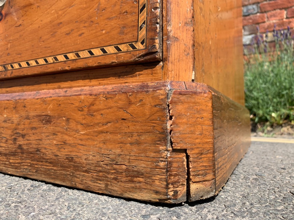 Victorian pine chest of drawers  View III