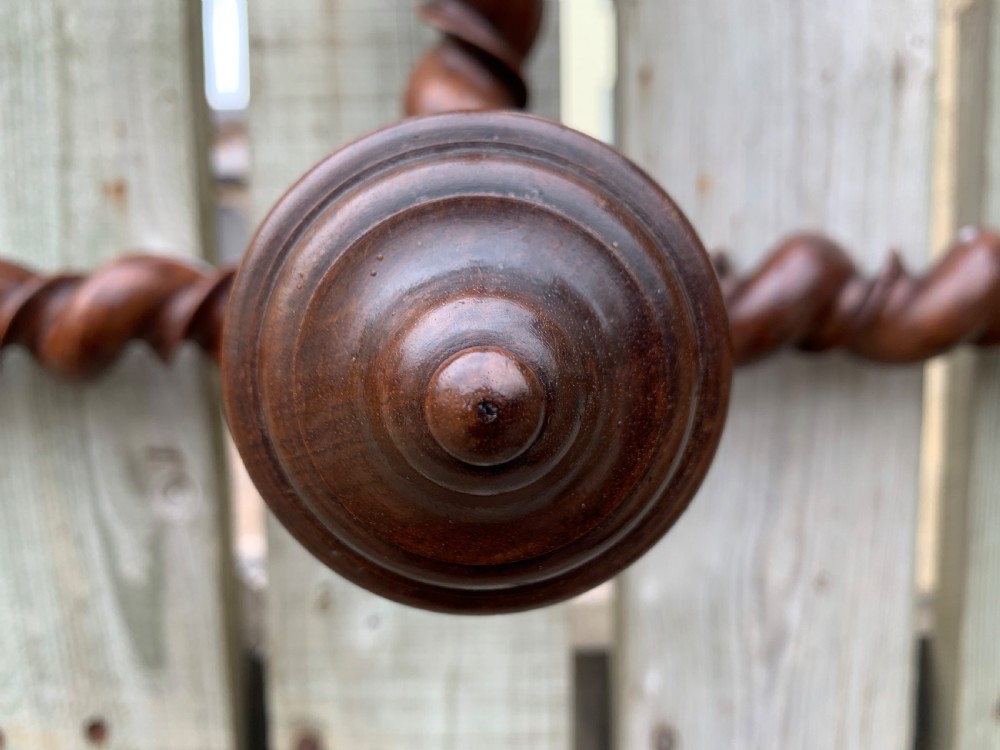 Walnut hat and coat rack View II