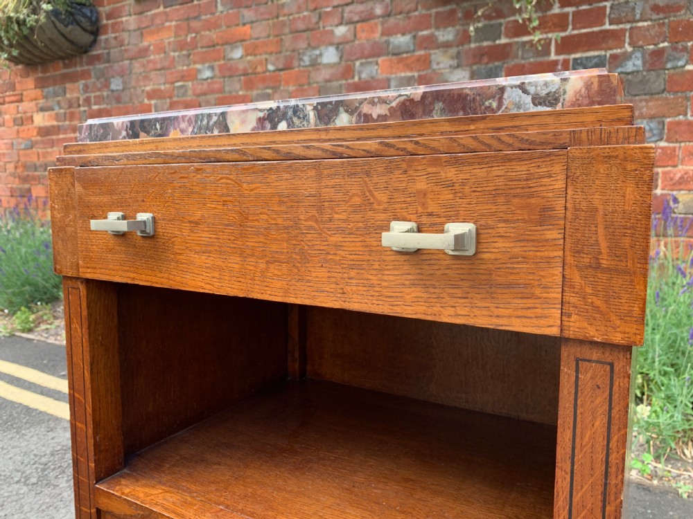 Pair of Art Deco bedside cupboards  View III