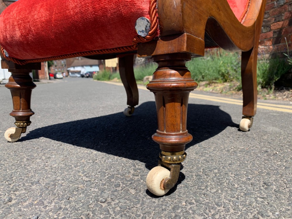 Victorian slipper chair  View II
