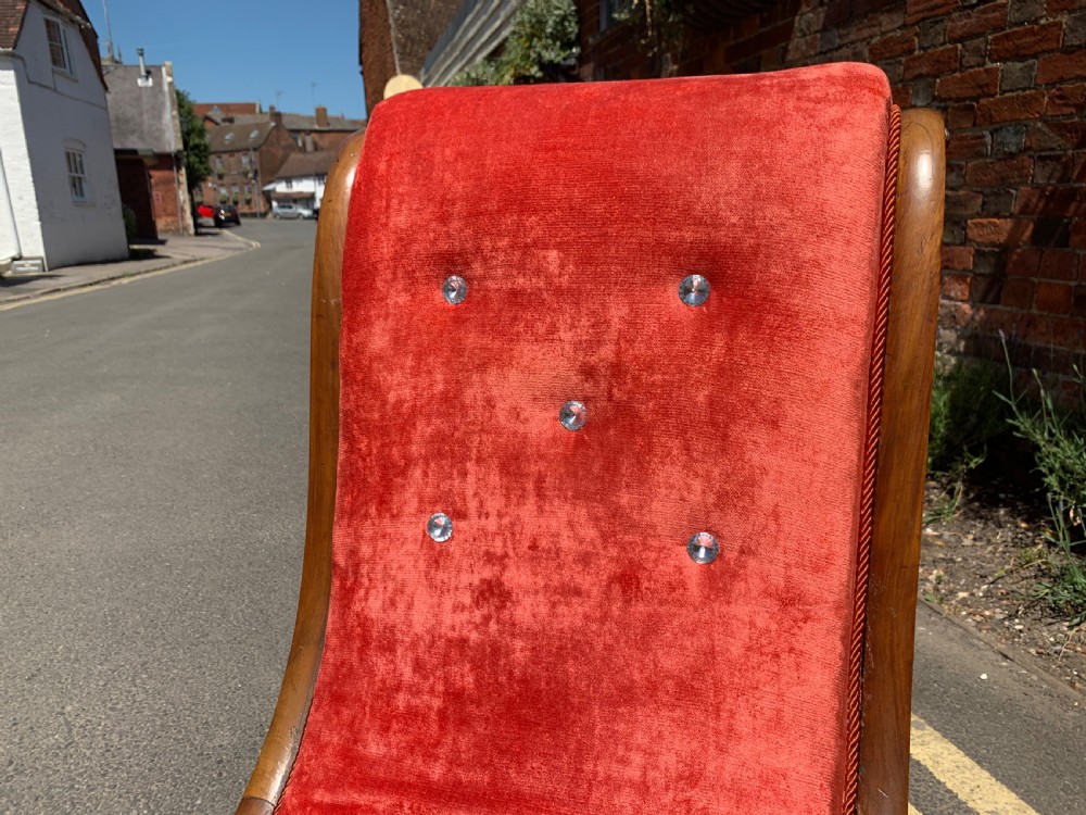 Victorian slipper chair  View VII