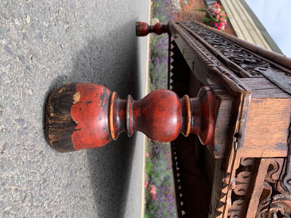Antique Indian takhat coffee table  View V