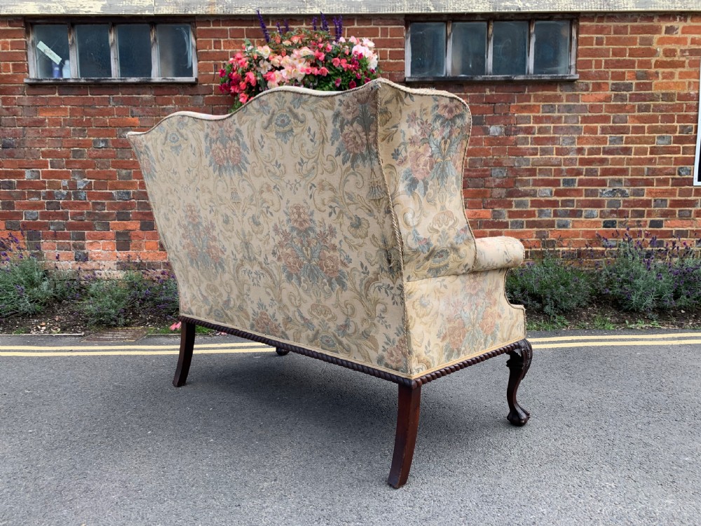 Victorian wingback sofa View V
