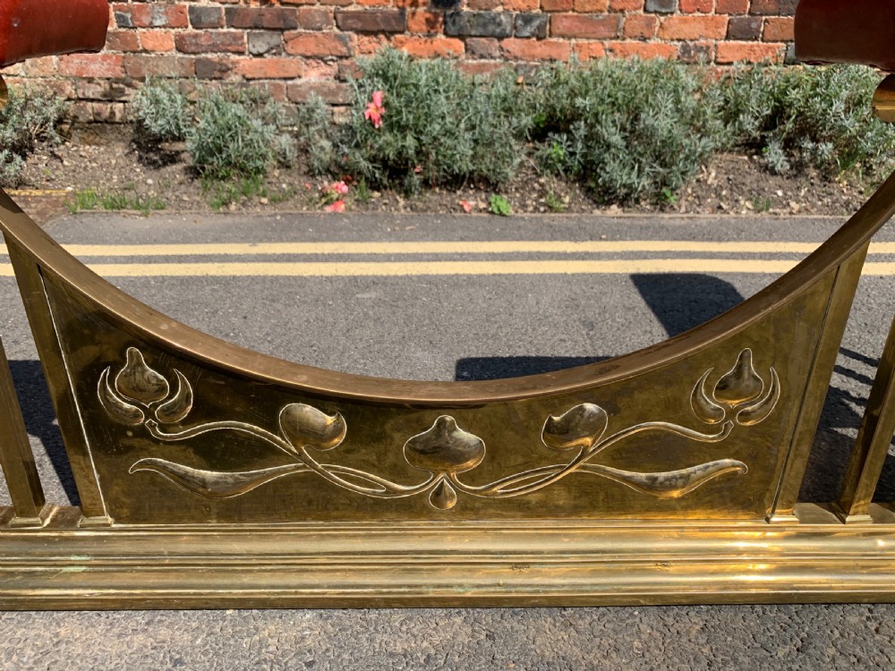Art nouveau club fender  View III