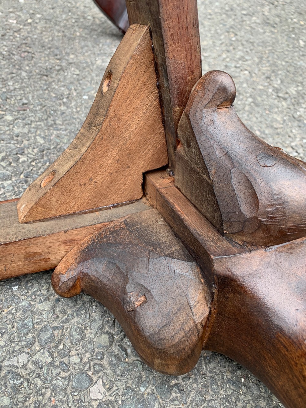 Pair of Mahogany armchairs  View VI