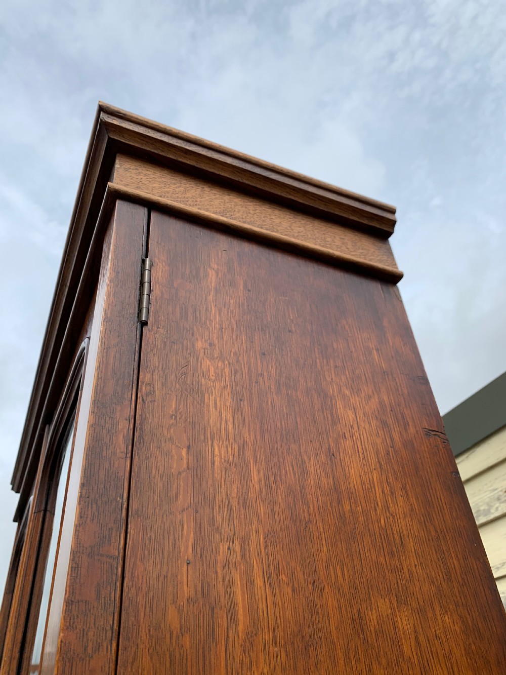 Nineteenth century oak bookcase  View VIII