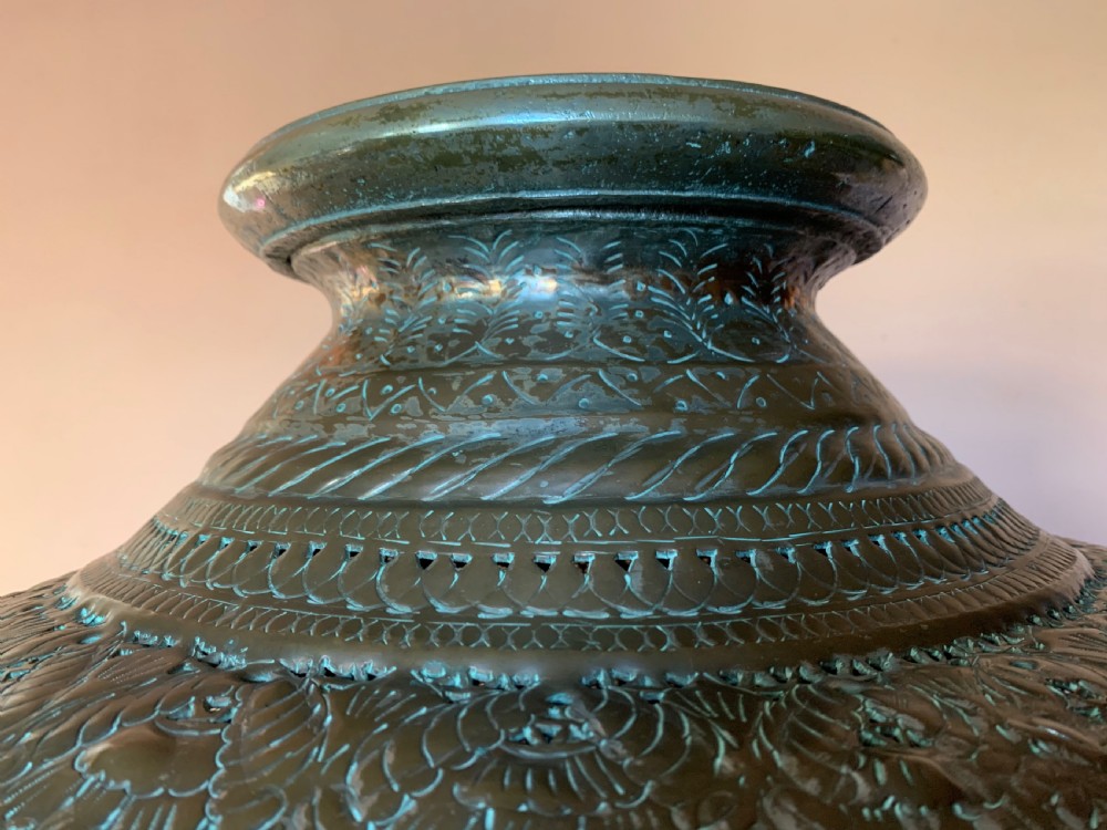 Superb large Cairoware urn View II