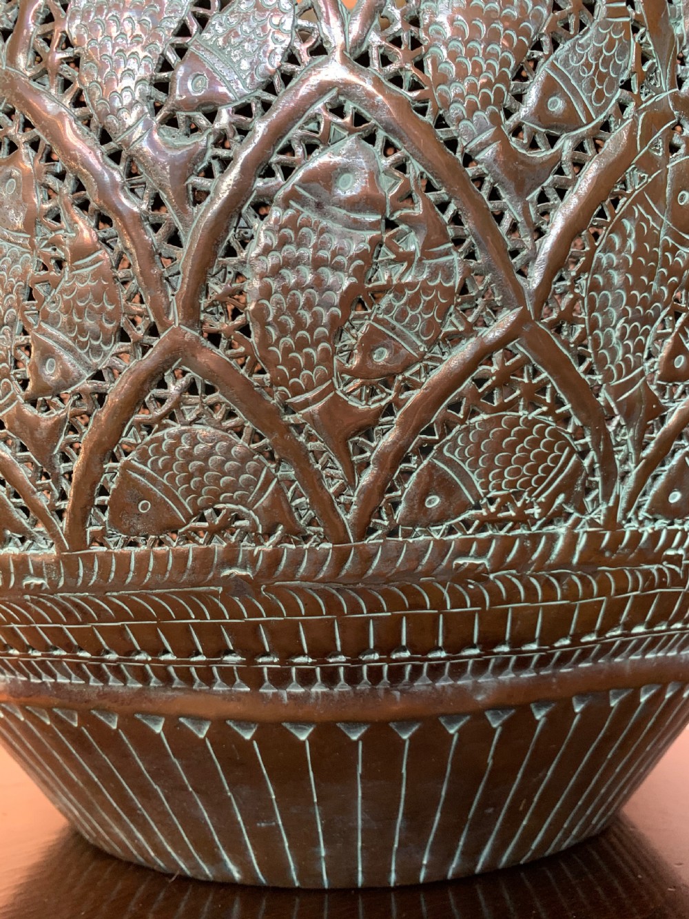 Superb large Cairoware urn View IV