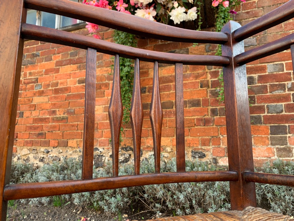 Pair of Arts and Crafts corner chairs  View II