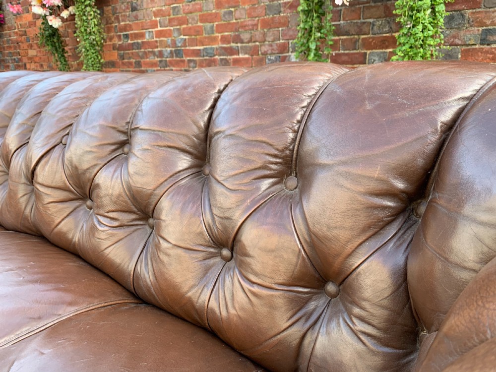 Leather chesterfield sofa  View III