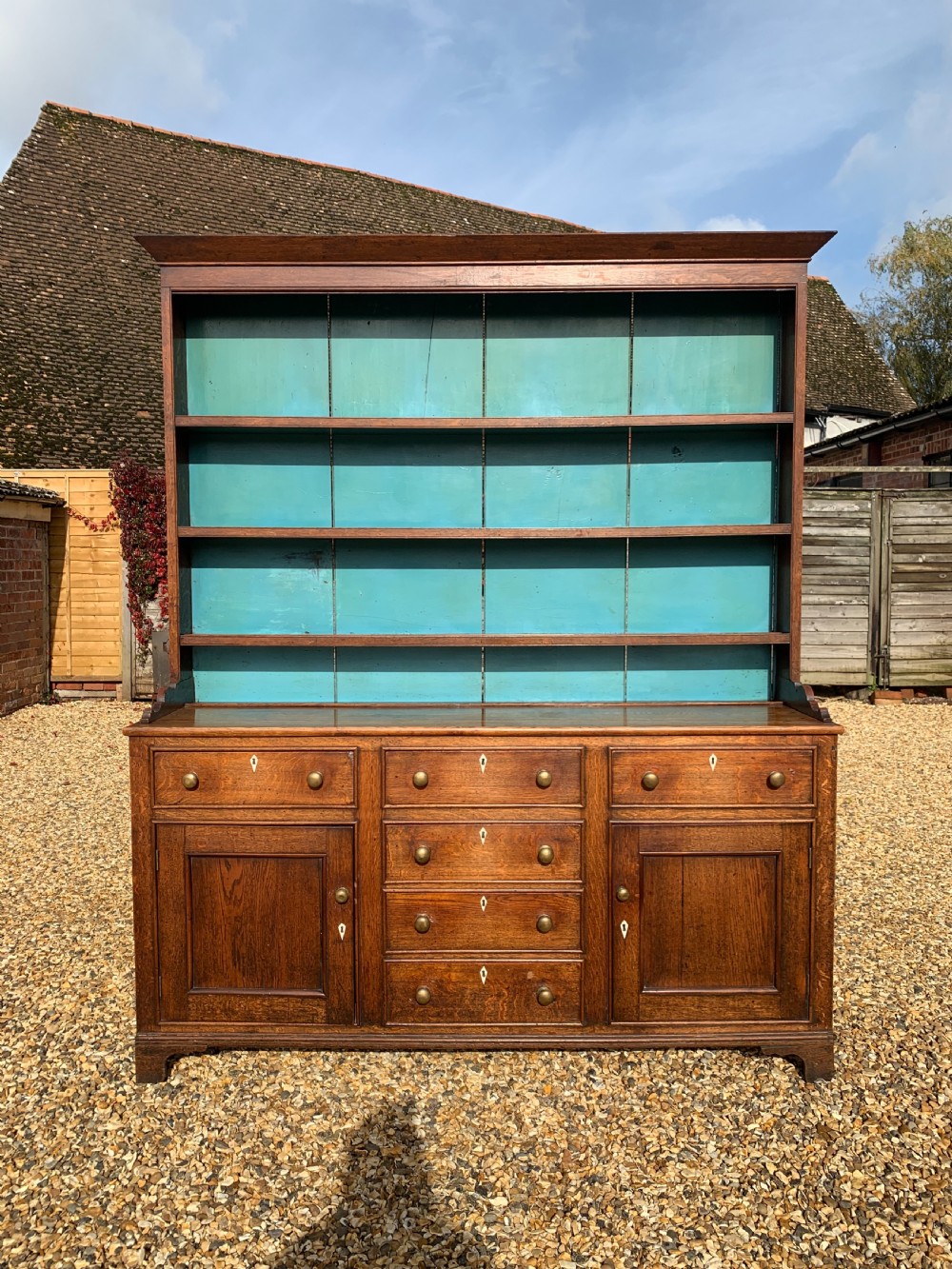 Nineteenth century oak Welsh dresser 