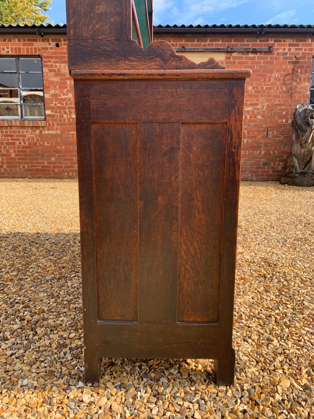 Nineteenth century oak Welsh dresser  View III