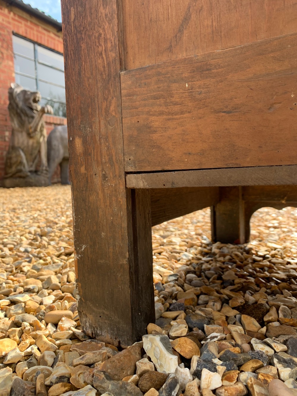 Nineteenth century oak Welsh dresser  View V