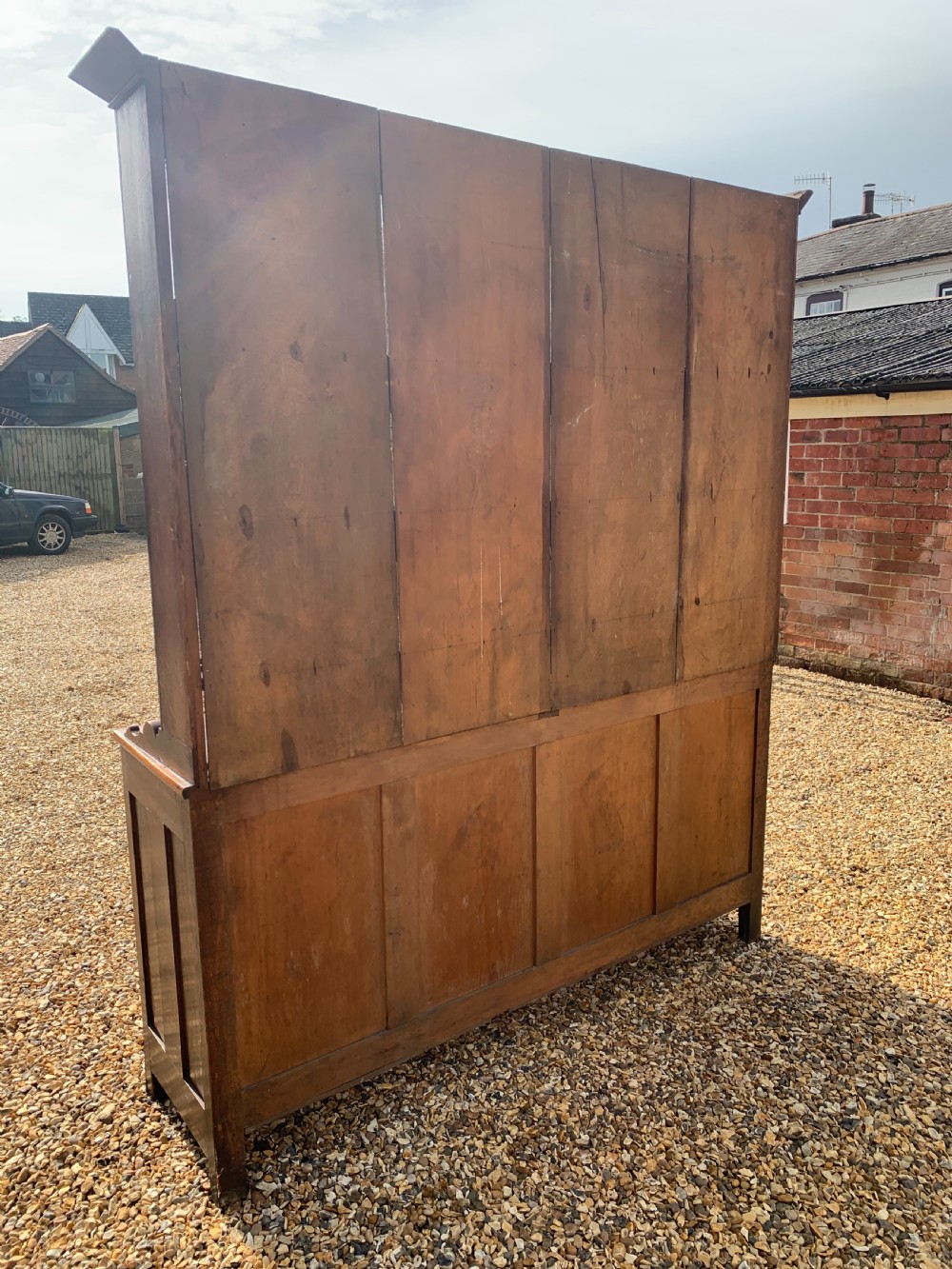 Nineteenth century oak Welsh dresser  View VI