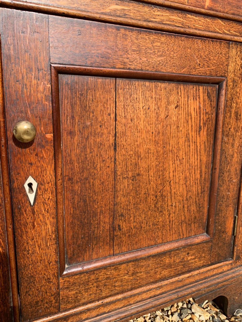 Nineteenth century oak Welsh dresser  View XV