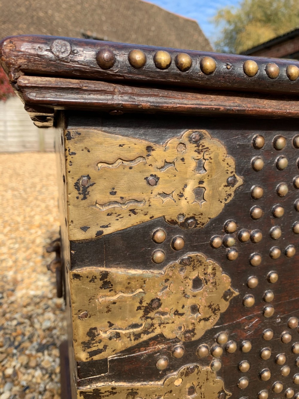 Nineteenth century Zanzibar trunk View II