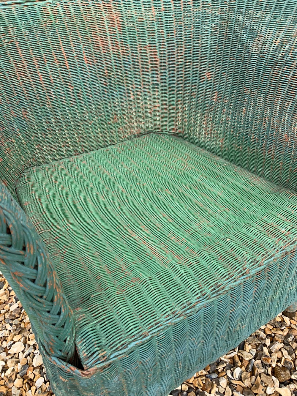 Lloyd loom armchair View II