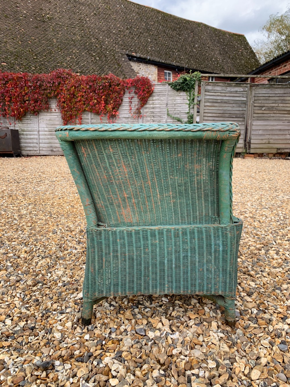 Lloyd loom armchair View III