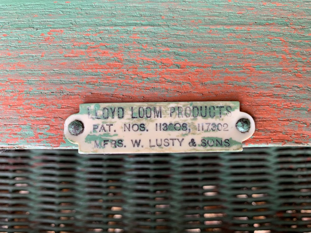Lloyd loom armchair View VI