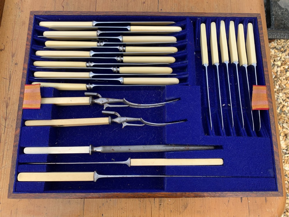 Army and Navy cutlery box View VI