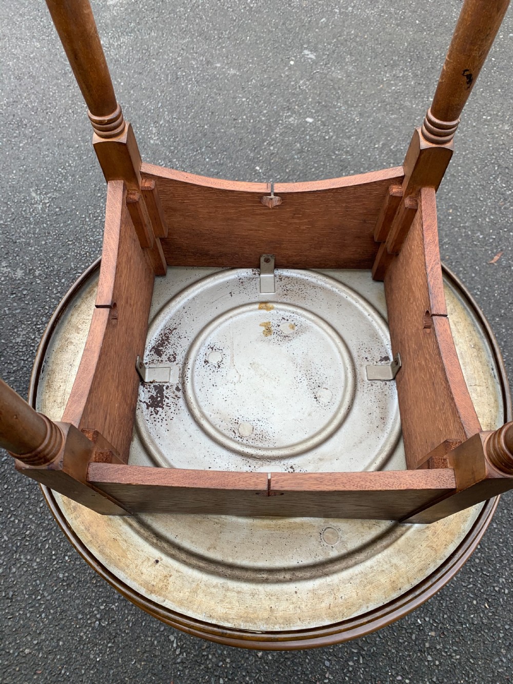 Group of four arts and crafts tables  View IV
