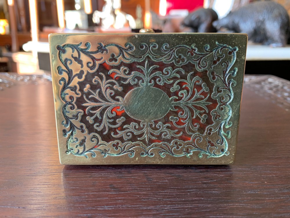 Asprey Boulle stamp box View VIII