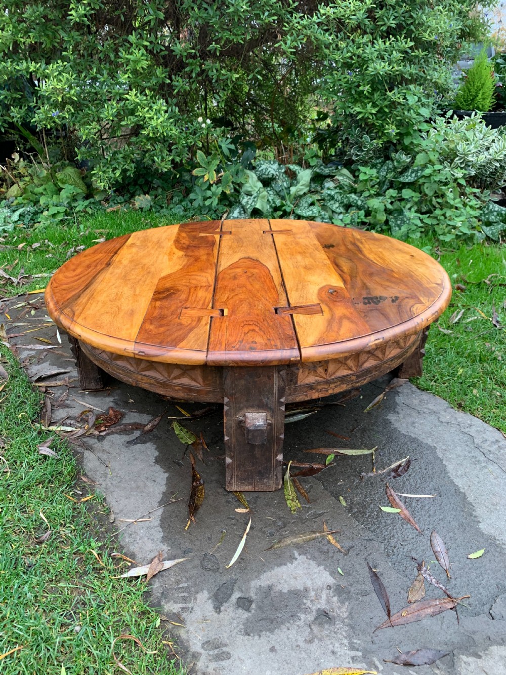 Indian chakki coffee table 