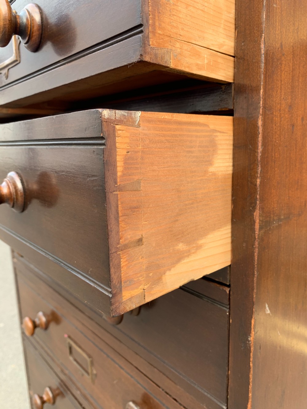 Edwardian bank of drawers  View IV