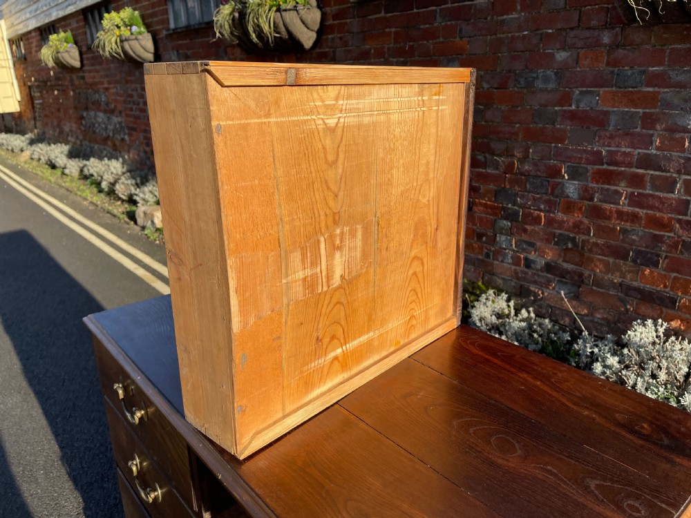 Georgian Elm chest of drawers  View V
