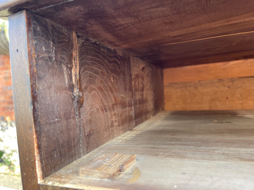 Georgian Elm chest of drawers  View VII