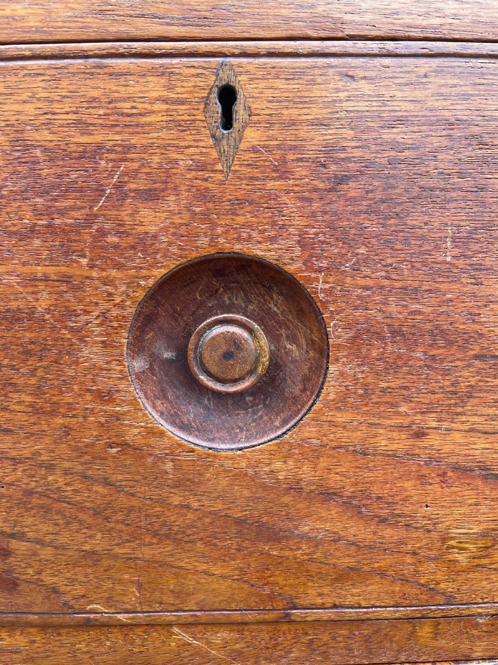 Teak military campaign chest View VI