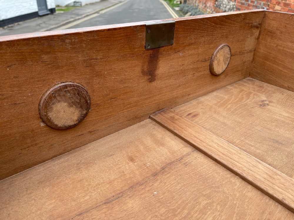 Teak military campaign chest View VIII