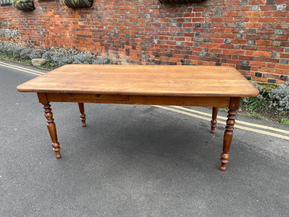 French cherrywood table 